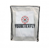 youbetterfly translucent Drawstring Bag