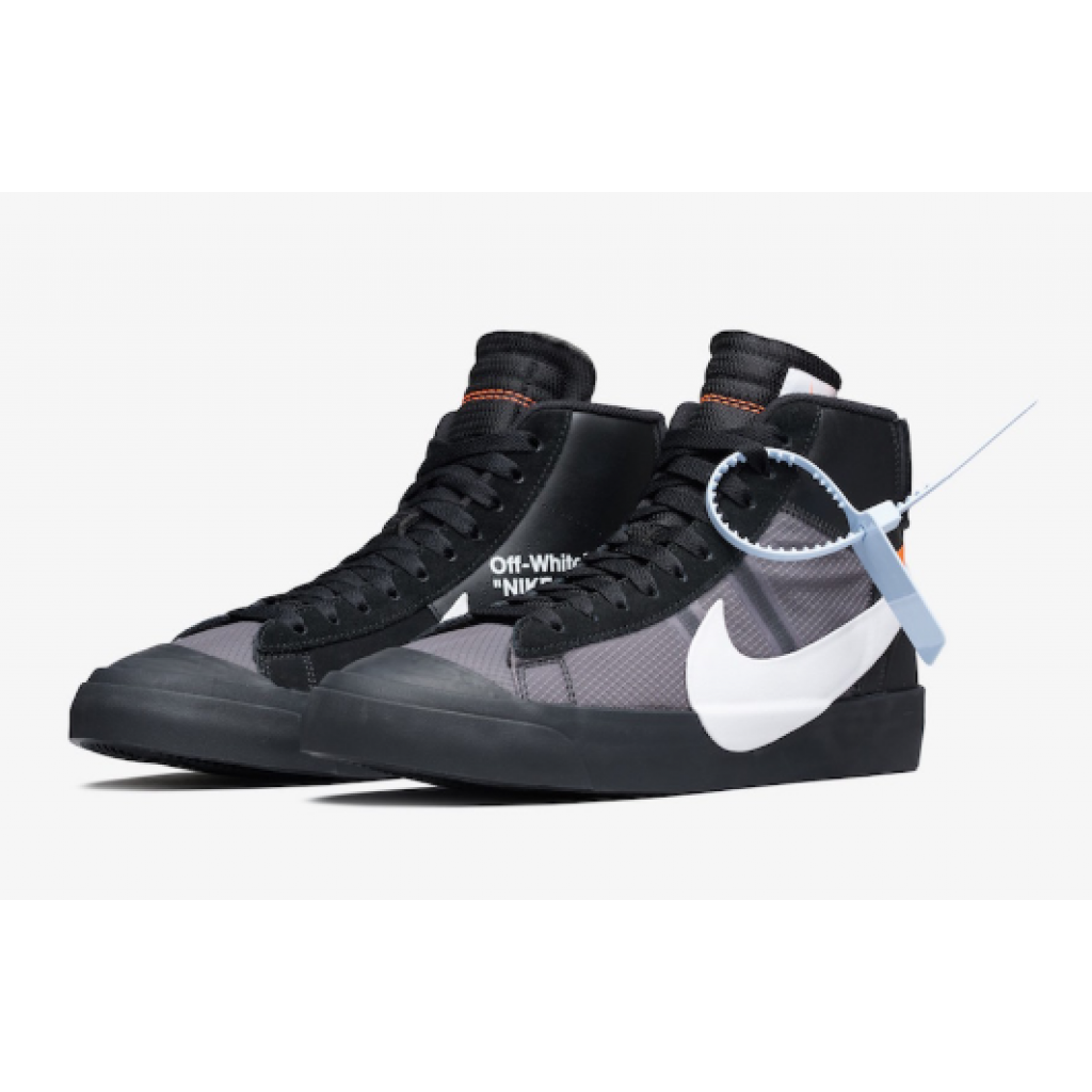 black and white nike blazers