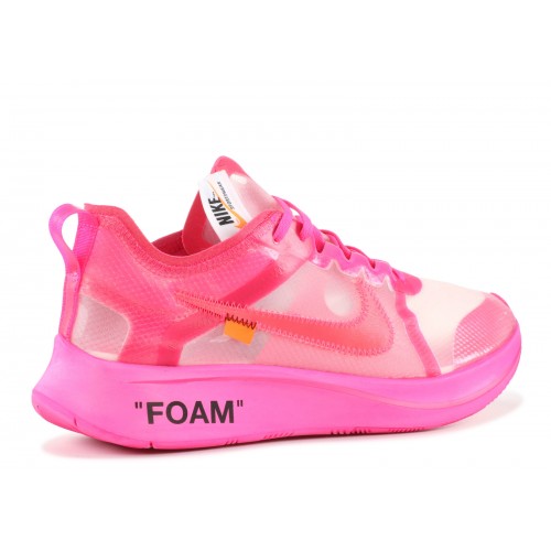 pink zoom off white