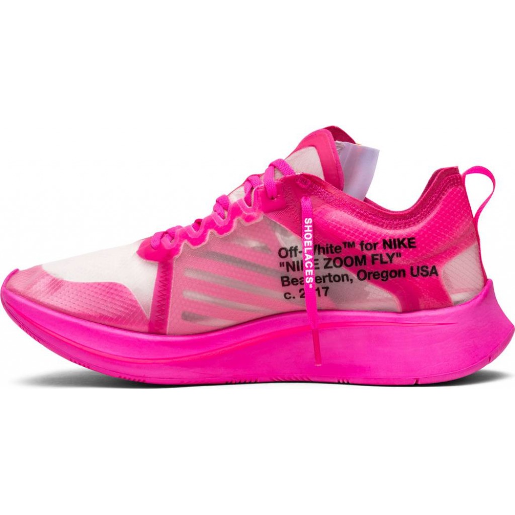 Nike Zoom Fly x Off-White pink by Youbetterfly