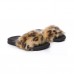 Kids Supply - Faux Fur Slides Leopard by KK