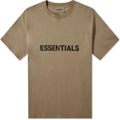 FOG x Essentials Applique Logo Taupe Tee