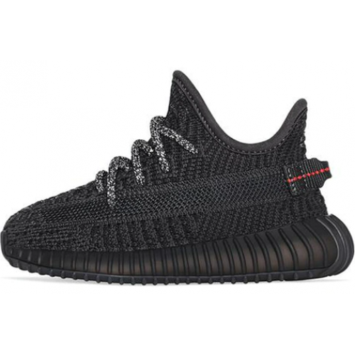 adidas Yeezy Boost 350 V2 Black (Infant) (Non-Reflective)