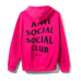 ASSC Black Logo 488 Pink Hoodie 