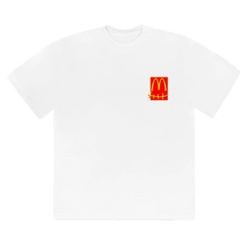 Travis Scott x McDonald's Action Figure Series T-Shirt White