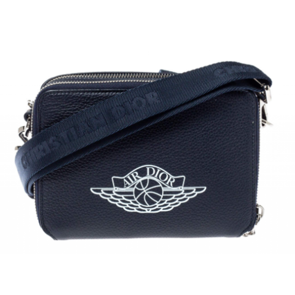 Dior x Jordan Wings Messenger Bag Navy 