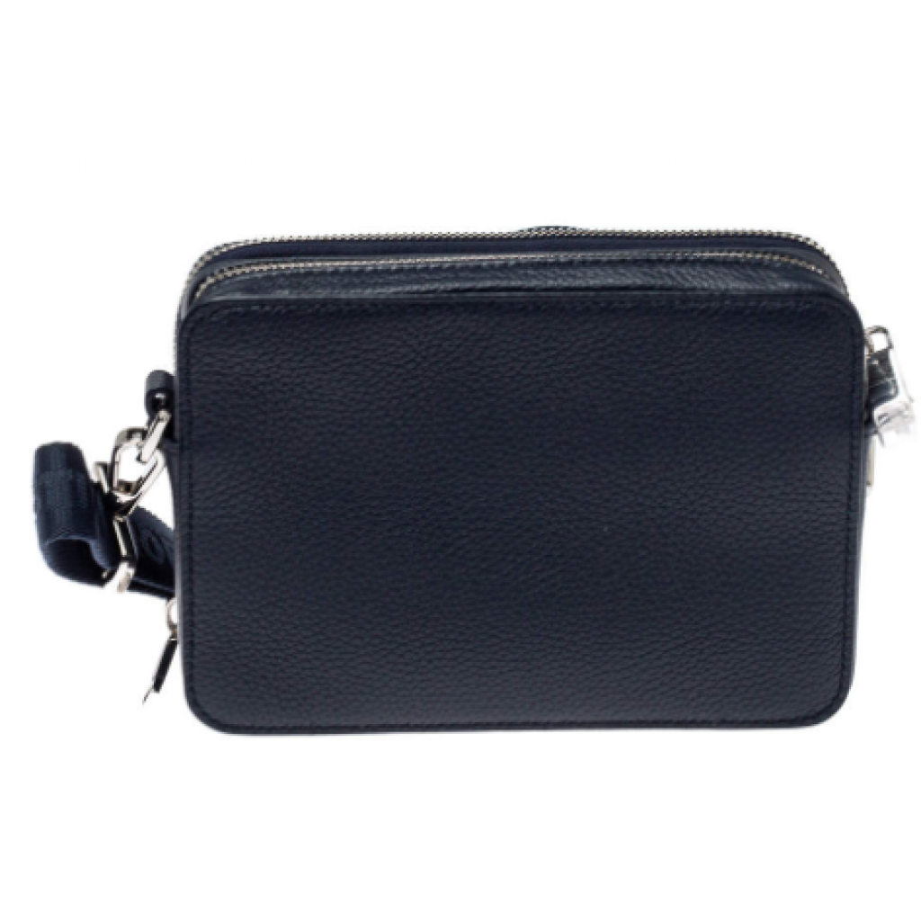 Dior x Jordan Wings Messenger Bag Navy in Calfskin with Silver-tone By ...