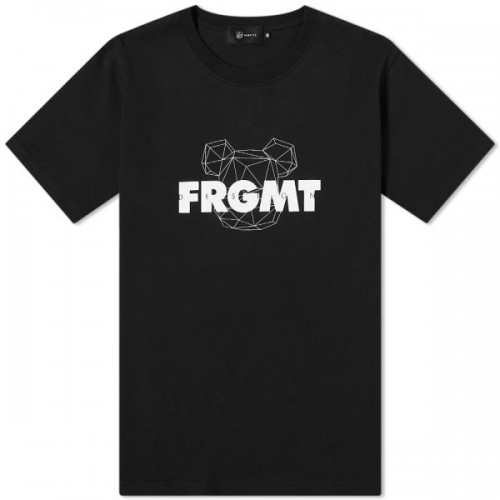 Fragment X Be@rbrick Black Spray Logo Tee