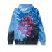 Anti Social Social Club Maniac Blue Tie Dye Hoodie