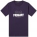 Fragment X Be@rbrick Navy Spray Logo Tee