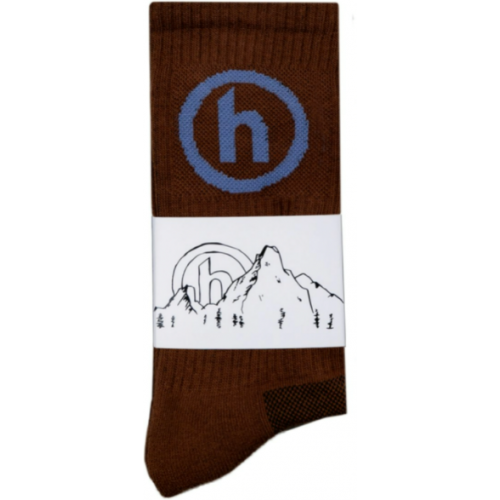 Hidden NY Crew Socks Brown