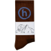 Hidden NY Crew Socks Brown