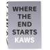 KAWS Where The End Starts Hardcover Book Grey