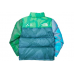 KAWS x The North Face Retro 1996 Nuptse Jacket Safety Green Nuptse Print