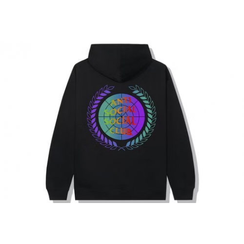 Anti Social Social Club New World Boredom Hoodie Black