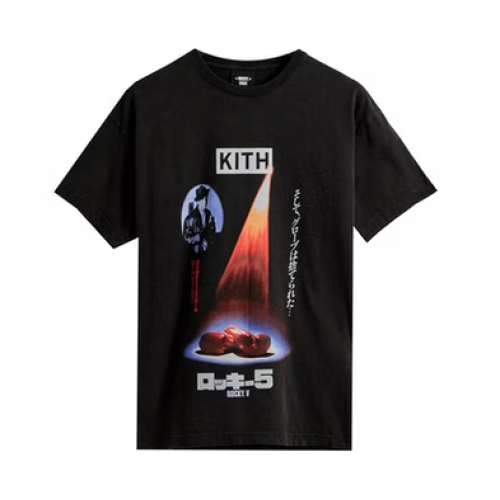 Kith Rocky V Vintage Tee Black