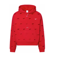 Jacquemus x Nike Le Swoosh Hoodie Dark Red