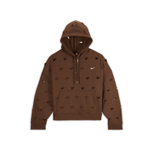 Jacquemus x Nike Le Swoosh Hoodie Brown