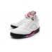 Air Jordan 5 Retro White Fire Red