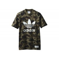 Bape x Adidas Tee OLIVE CARGO