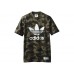 Bape x Adidas Tee OLIVE CARGO