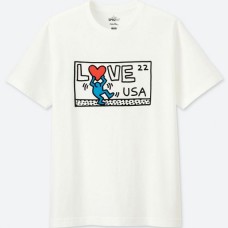 UNIQLO SPRZ NY Short Sleeve Graphic T-Shirt (Keith Haring)