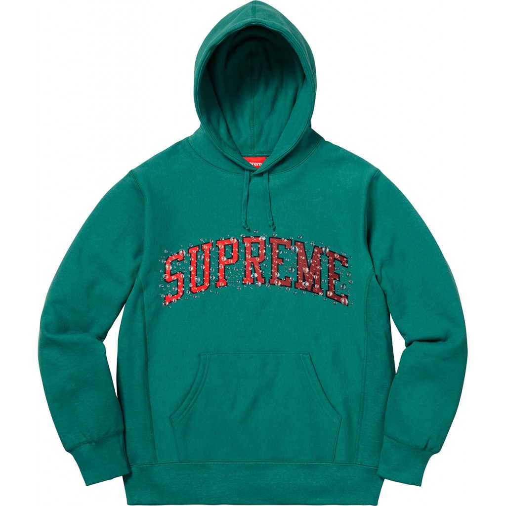Supreme GREEN WATER ARC HOODIE by youbetterfly