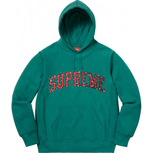 Supreme GREEN  WATER ARC HOODIE