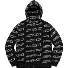 Supreme  Repeat Zip Up Hoodie