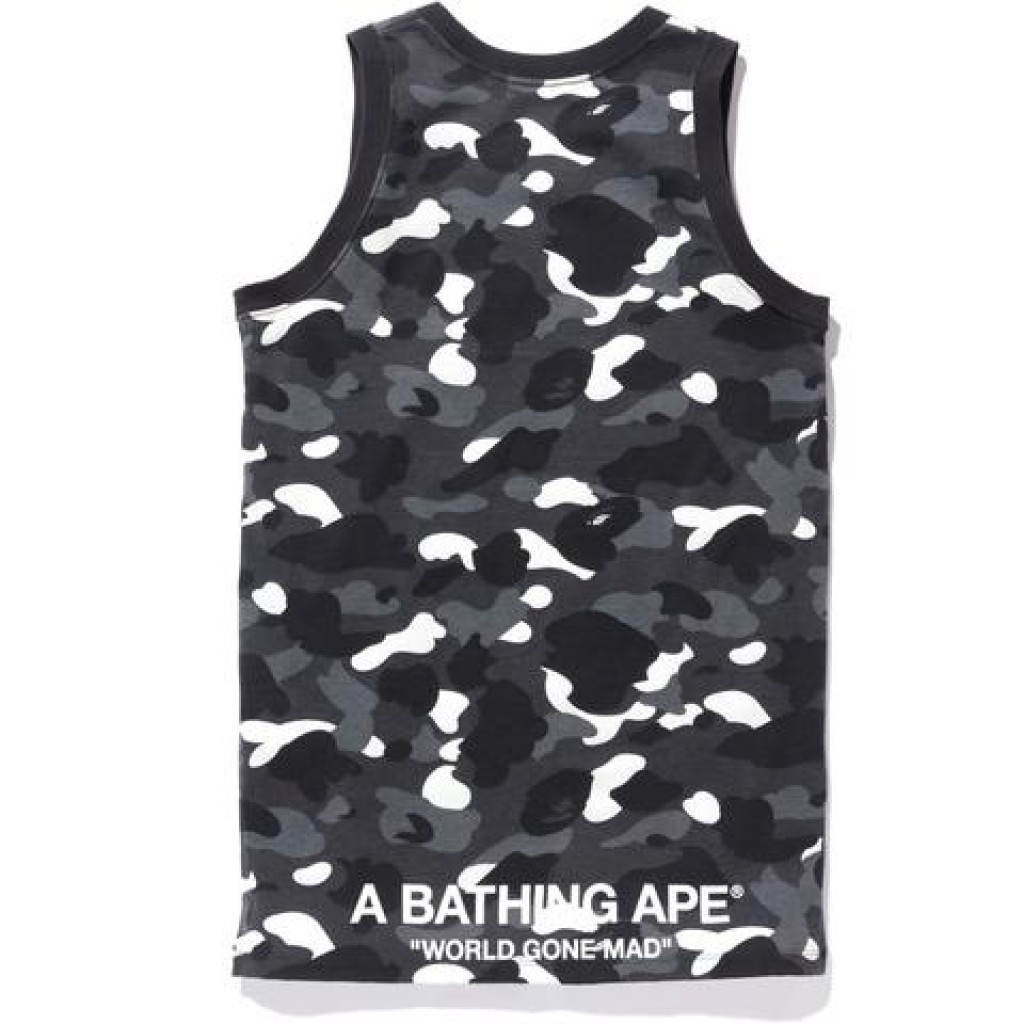 A BATHING APE CITY CAMO TANK TOP