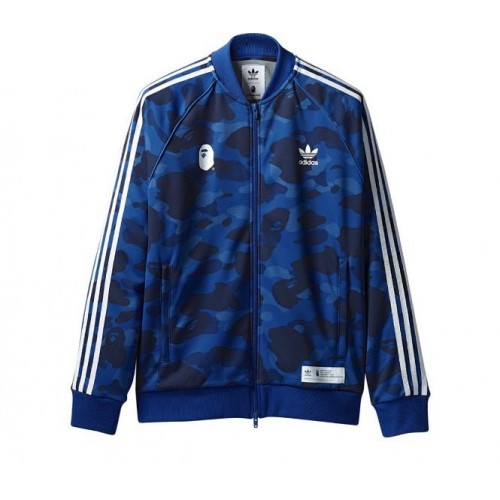 Bape x Adidas Track Jacket (Blue)