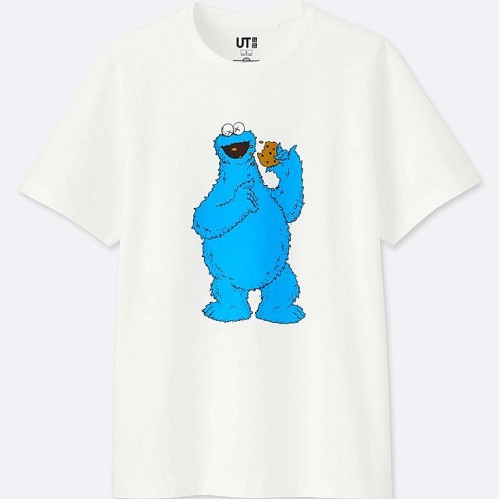 KAWS x Uniqlo Sesame Street Cookie Monster