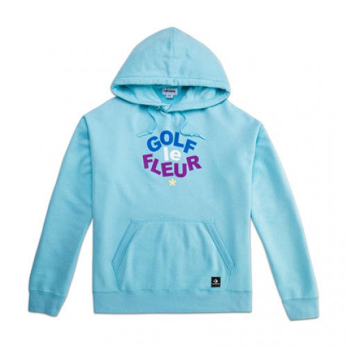 golf le fleur hoodie blue