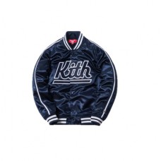 Kith x Mitchell and Ness Satin Warm-up Jacket