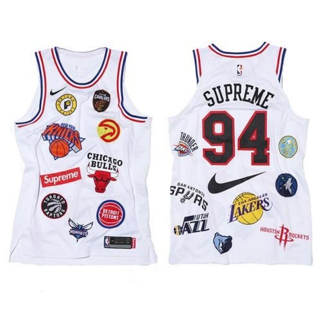 nba x supreme jersey