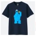 KAWS x Uniqlo Sesame Street Cookie Monster - Blue
