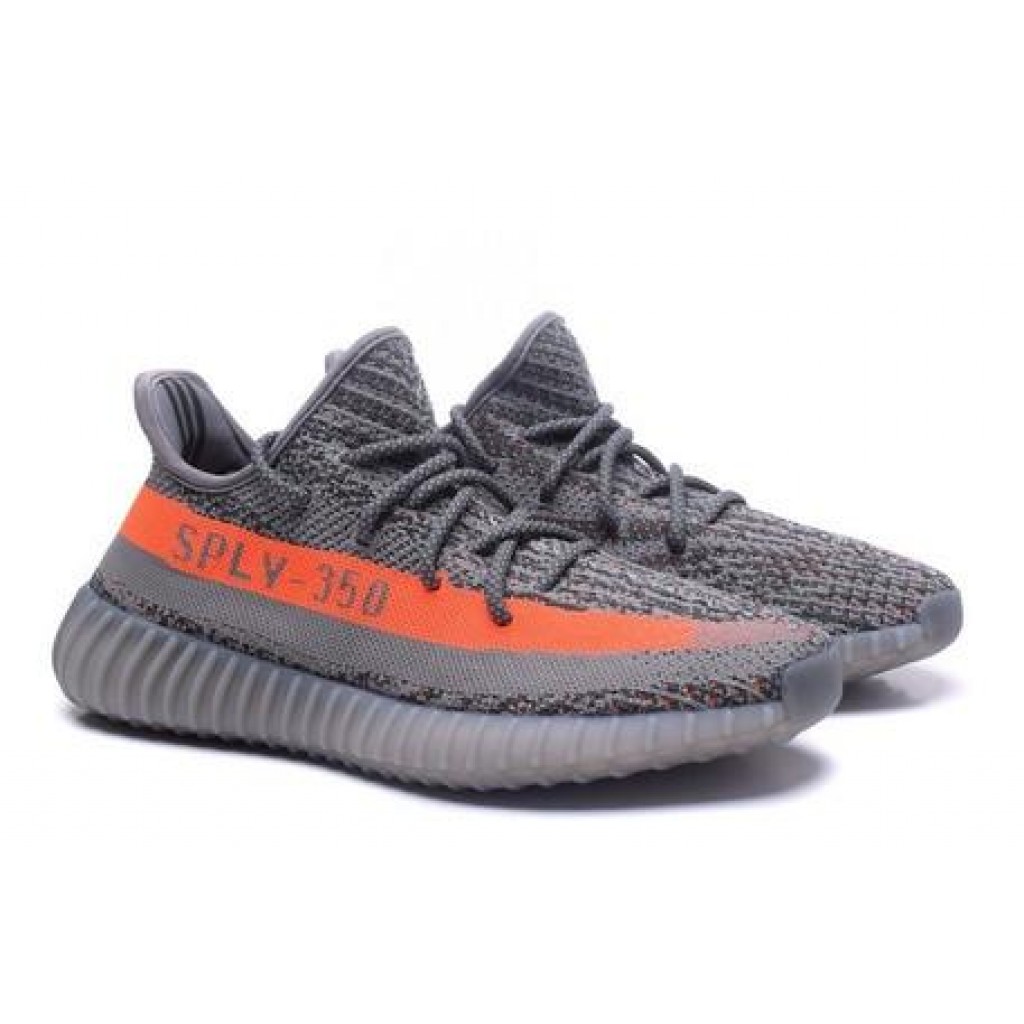 yeezy gray orange