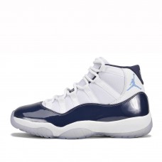 Blue jordan 11 retro discount